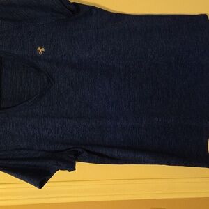 Under Armour Navy V-Neck Tee